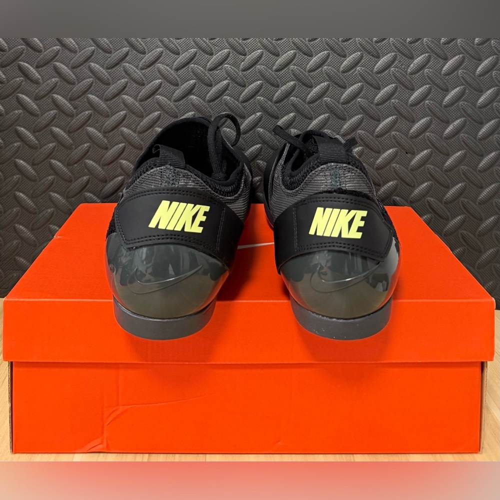 Nike Zoom Pole Vault Elite Track & Field Black Shoes‎ AA1204-004 Mens Size 10.5 - Picture 4 of 5
